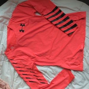 Long sleeve warm up top